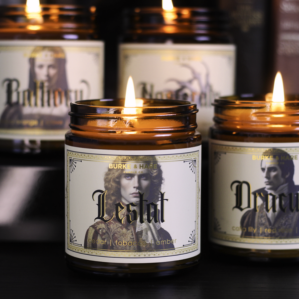 Spooky Scented Candles - BHCO Vampire Collection – Burke & Hare Co