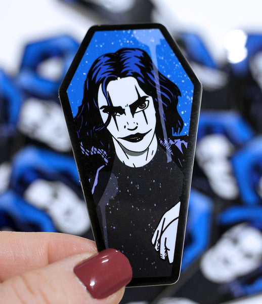 Eric Draven Sticker (the Crow) – Burke & Hare Co
