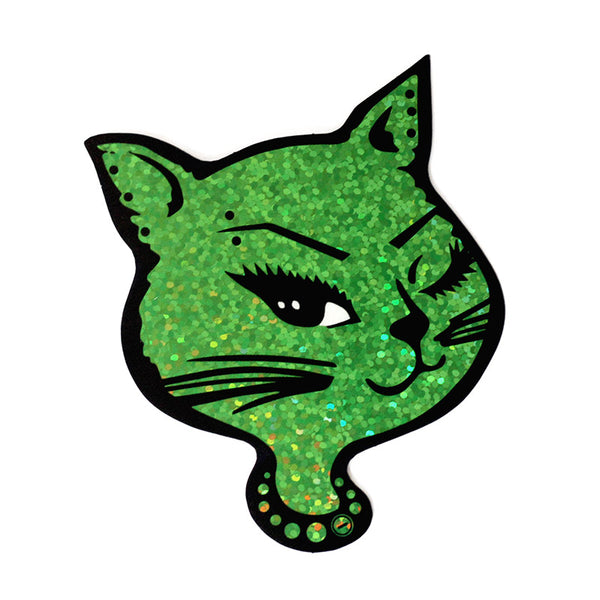 Kitty Merchant Sticker for Sale by Shanman-Art