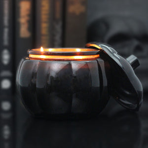PRE-ORDER Black Glass Pumpkin (Autumn Forever)