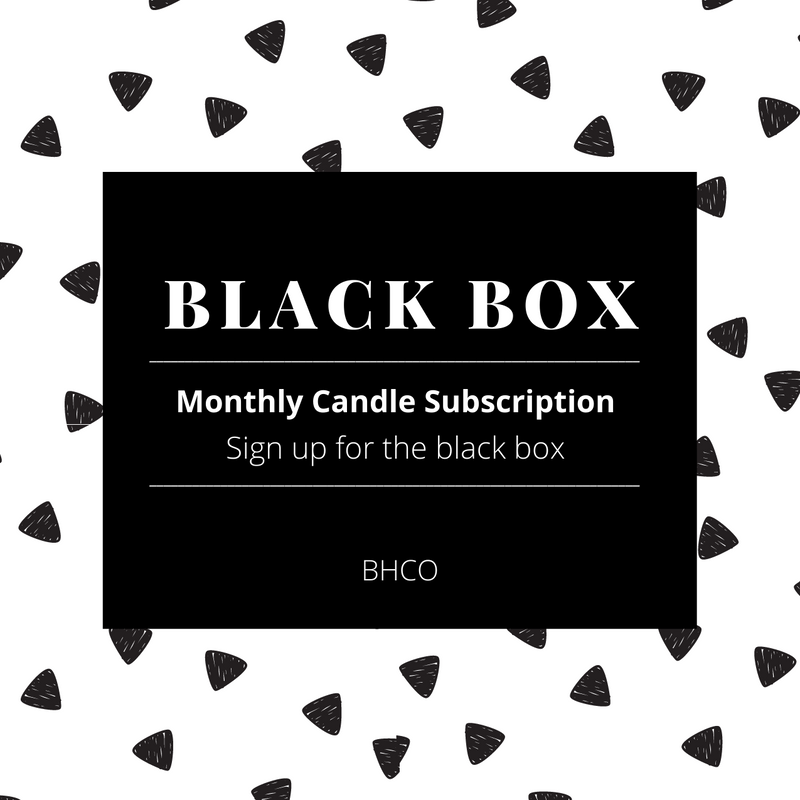 Black Box - Monthly Candle Subscription