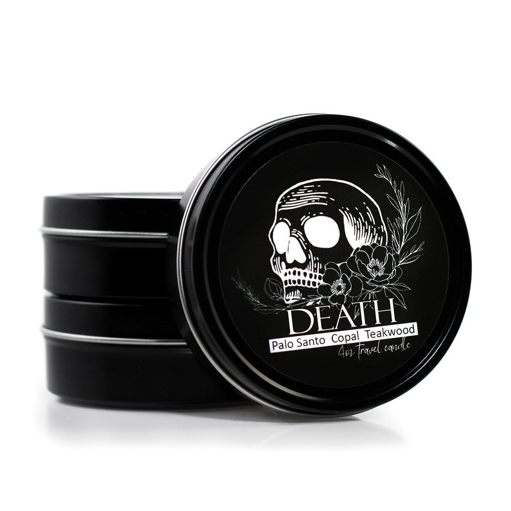 Death Tarot Candle (Travel Size)